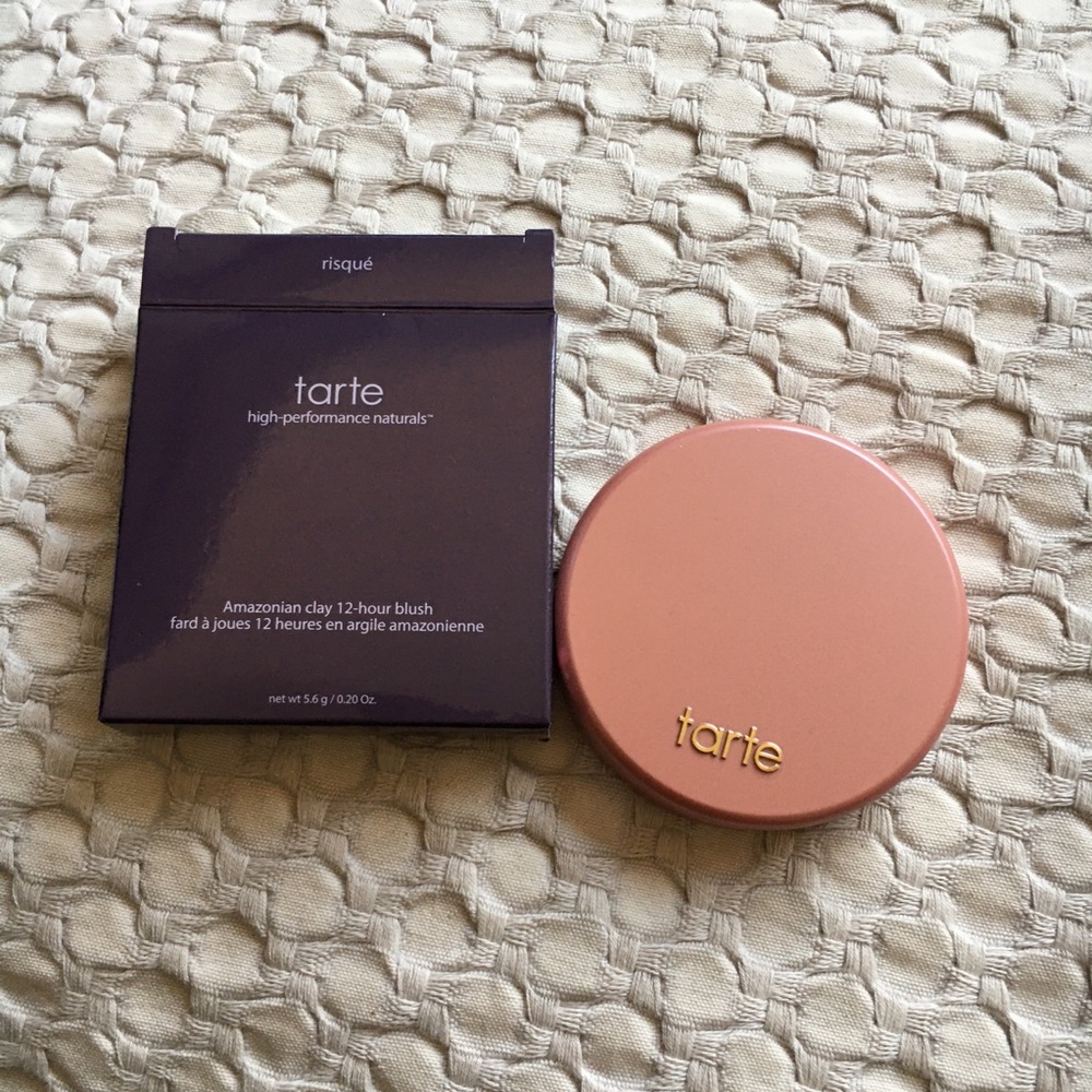Tarte 12 hour blush color risqué